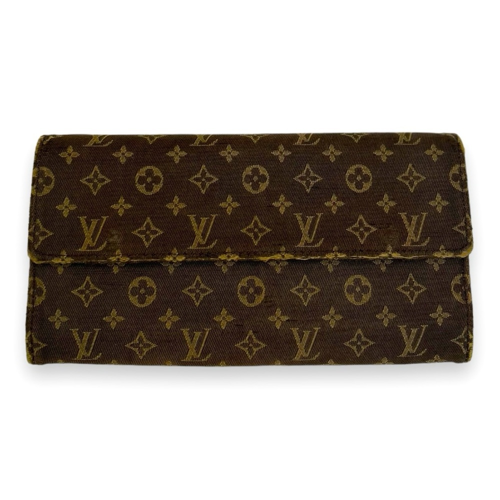Louis Vuitton Monogram Mini Lin wallet